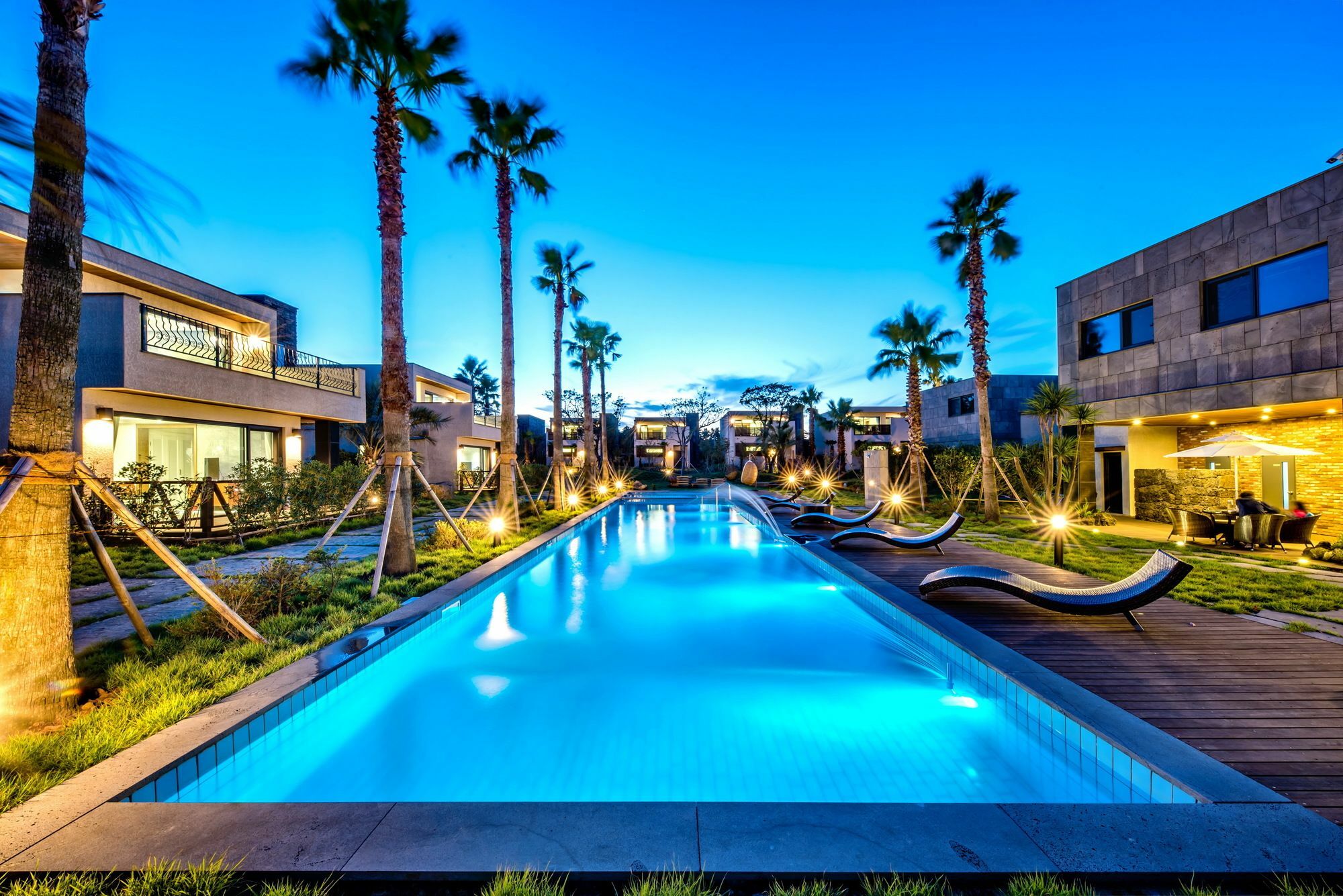 Arts Spa&Poolvilla Jeju Bagian luar foto