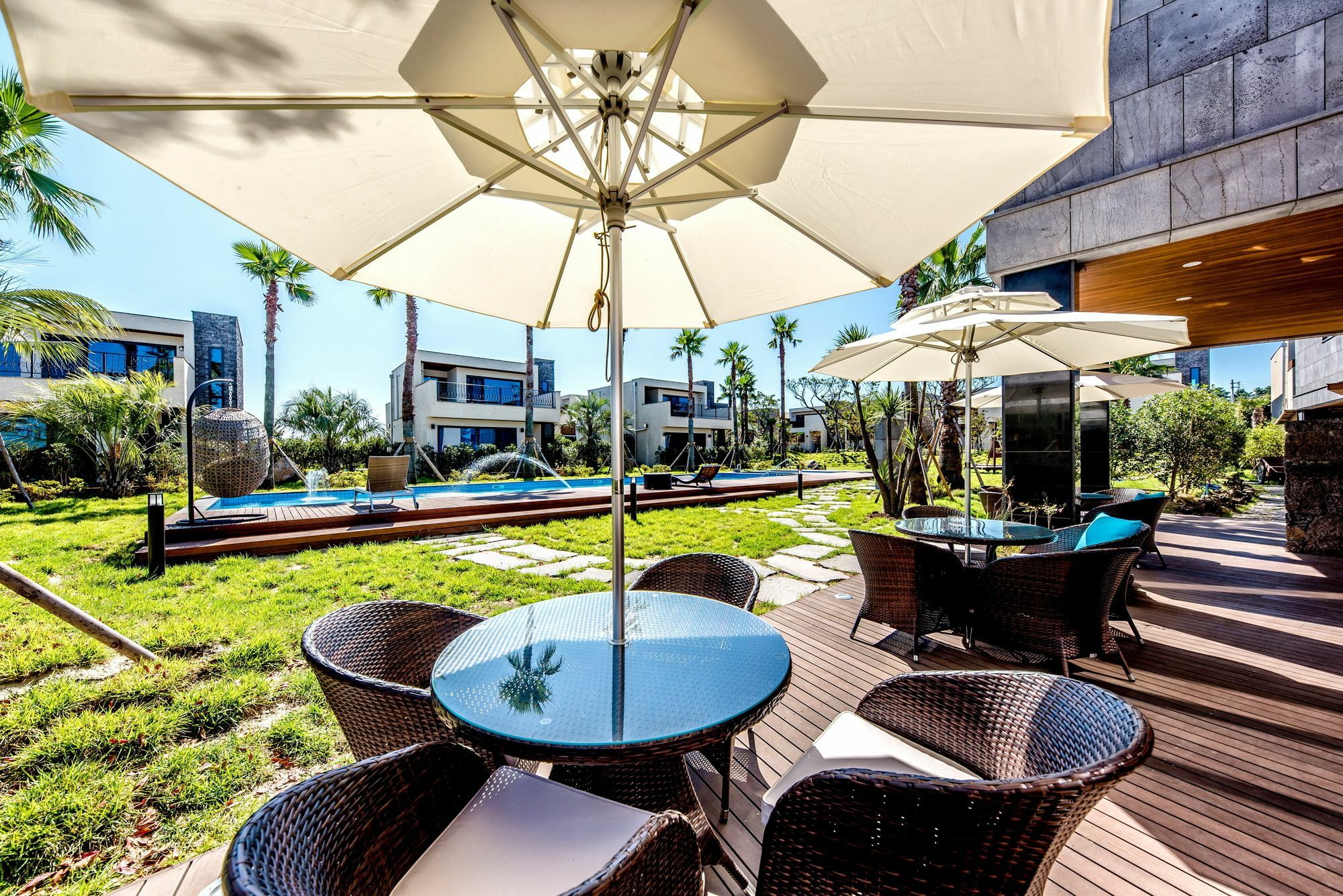 Arts Spa&Poolvilla Jeju Bagian luar foto
